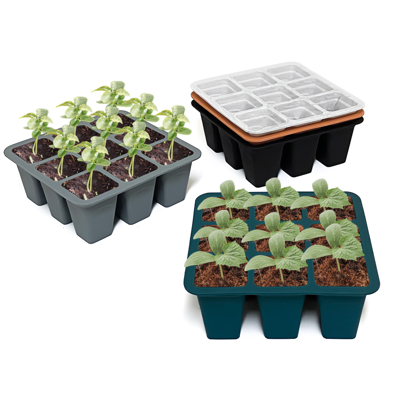 9 Cell Silicone Vegetable Seed - огляд і ціна Seed Starter Tray