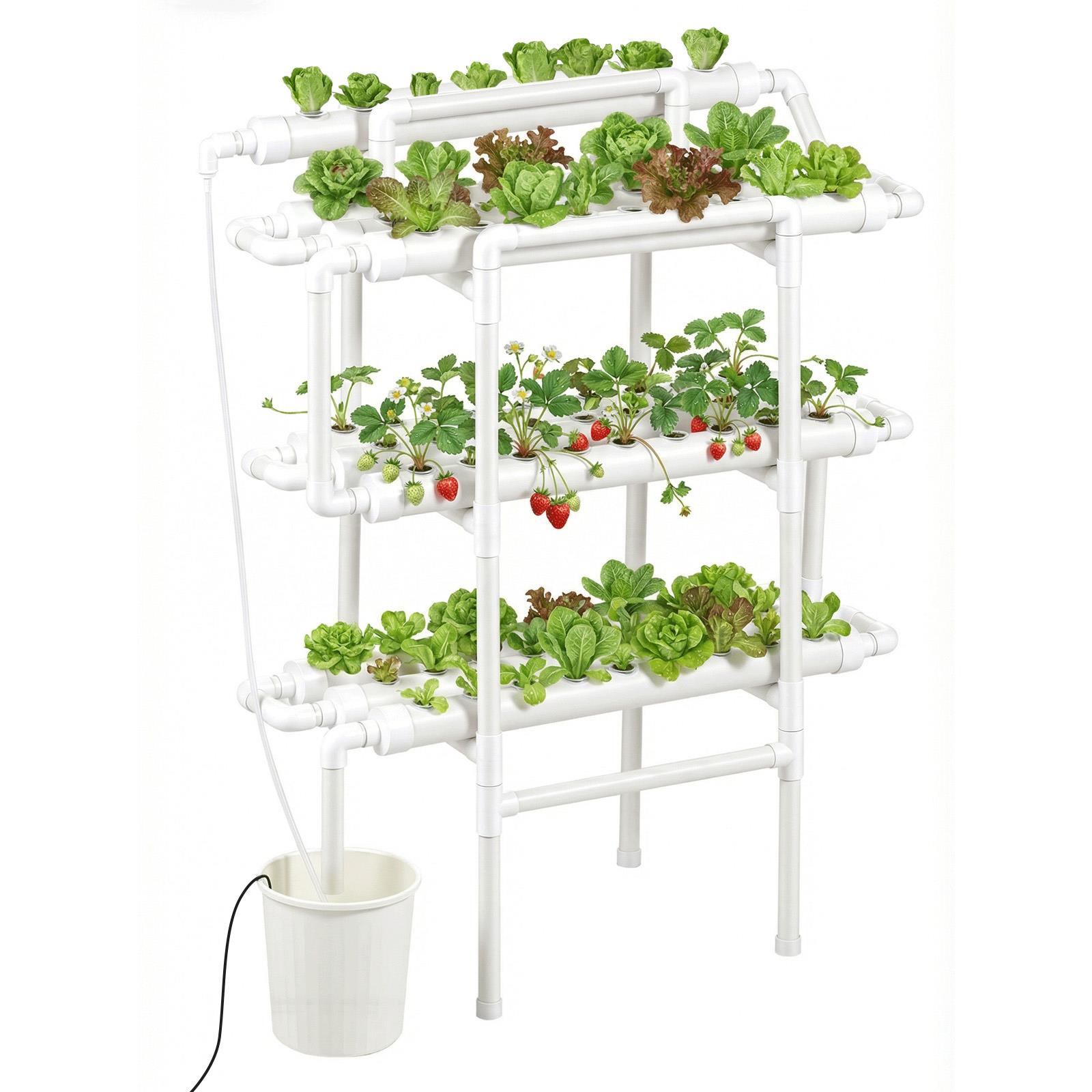3 Tier 90 Sites Hydroponic Gro - огляд і ціна Indoor Herb Garden